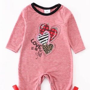 NWT love is in the air romper